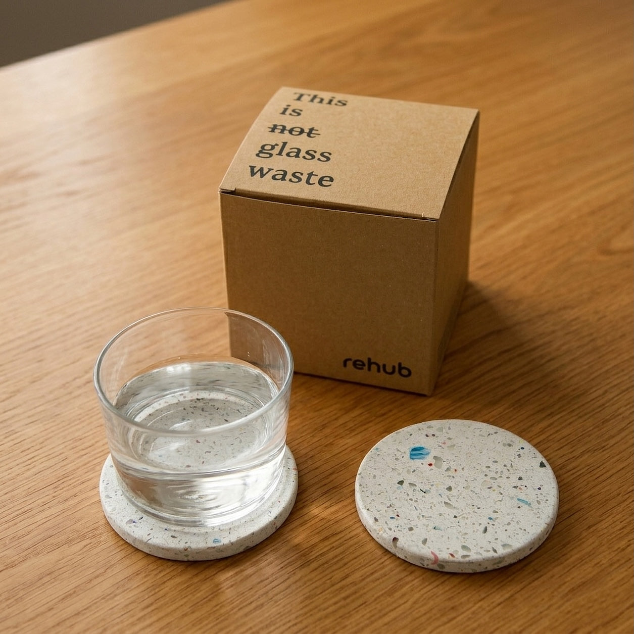 coaster terrazzo