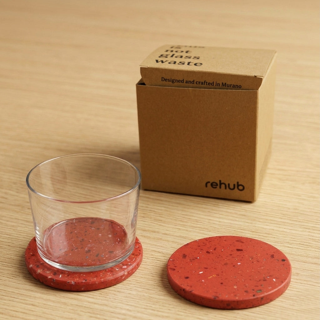 coaster terrazzo