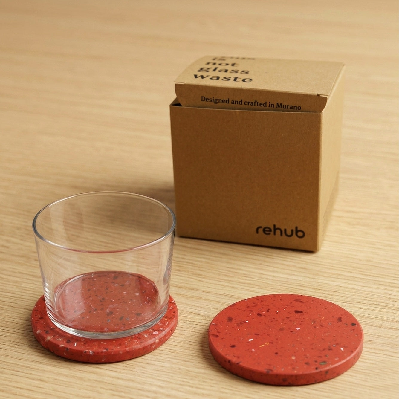 coaster terrazzo